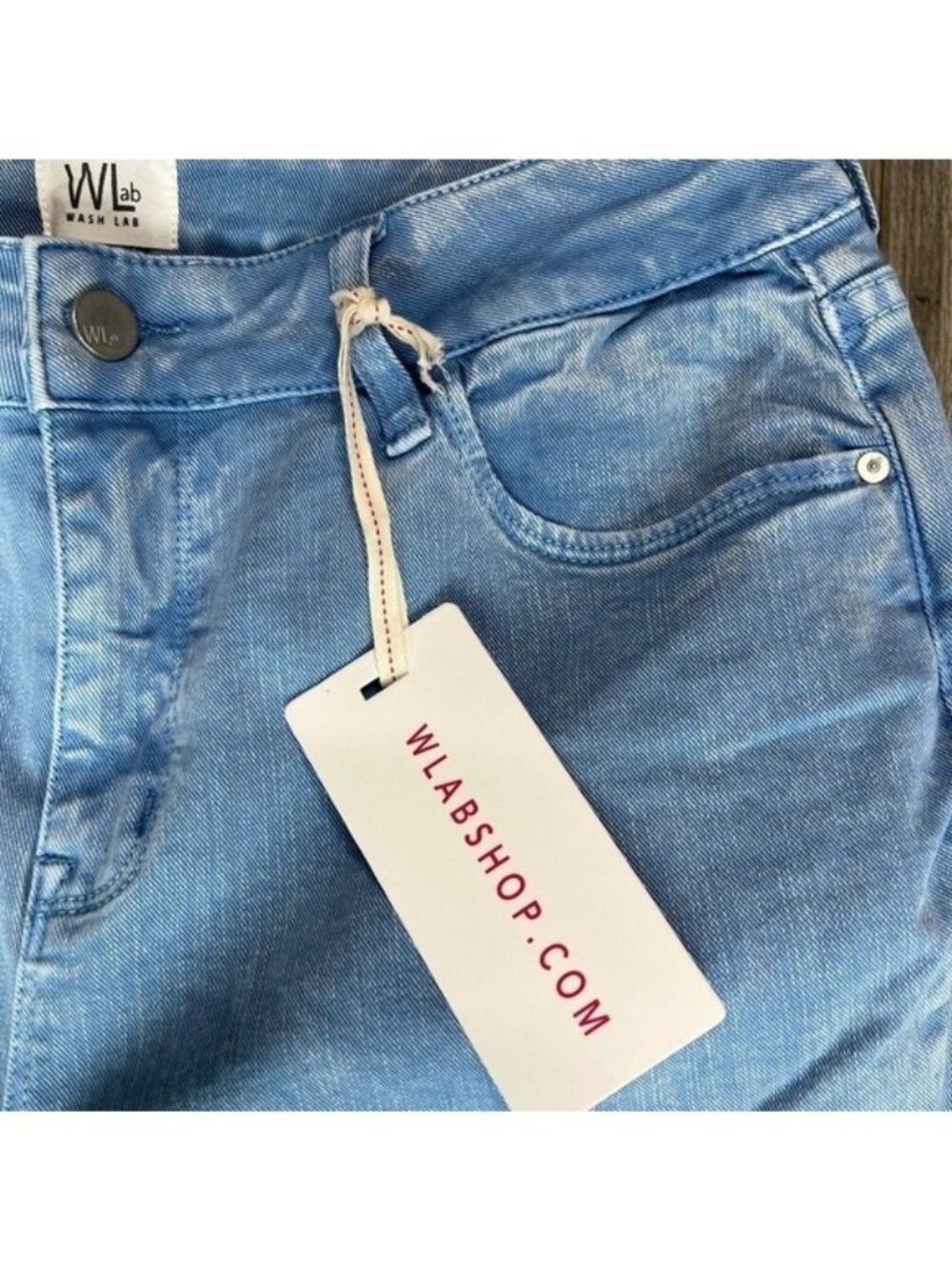Wash Lab NWT Fay Mid Rise Skinny Stretch Jeans Size 31 MSRP $108 - Picture 3 of 9